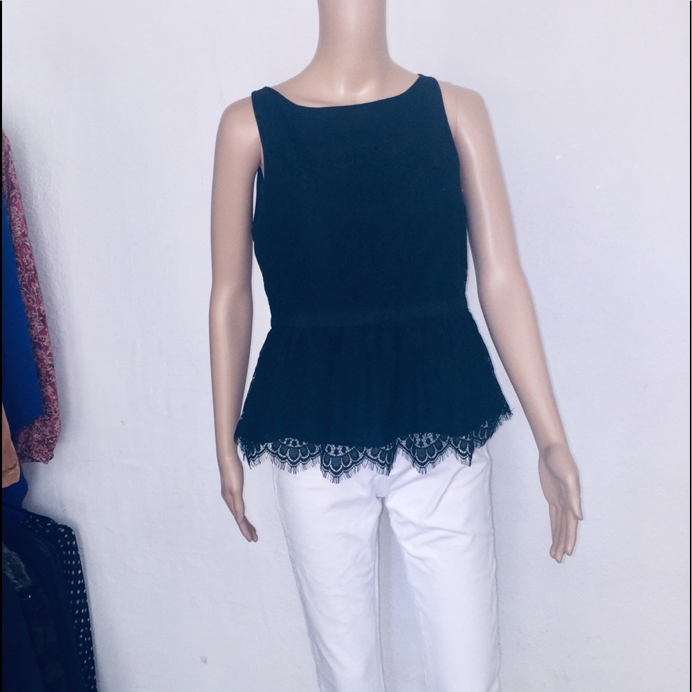 10072 navy blue top size S-P